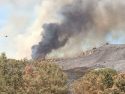 Detwiler Fire lake McClure flare-up