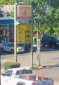 Gas prices in Sonora, per a downtown sign, July 11, 2017