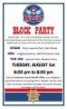 TCSO Night Out Block Party 2017 Invitation