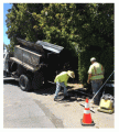 Crews Paving Road