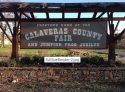 Calaveras County Fair & Jumping Frog Jubilee enterance sign