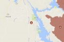 Coronado Fire in relation to Detwiler Fire