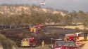 Vegetation fire at Merced Falls Road