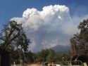 Railraod Fire smoke plumb