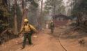 Yosemite South Fork Fire structure protection