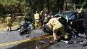 Crash On Highway 4 - Photo by Bill Joseph
