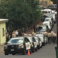 Caravan Lines Up At Tuolumne County Sheriff's Office In Sonora