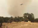 Peak Fire From Hidden Valley Road