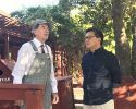 State Treasurer John Chiang (right) Visits Railtown 1897