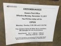 Sonora Post Office posting