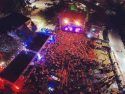 Aerial view of first ever Brews and Cue Festival at Mother Lode Fairgrounds Sat Sept 30 2017