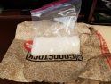 A pound of meth confiscated during traffic stop