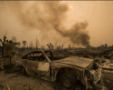 Fire Destruction In Sonoma County
