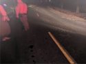 Halloween night fight scene