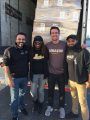 Amazon team visits ATCAA warehouse in Jamestown to offload surprise $76,000 in donated goods from the online giant, Dec. 1, 2017