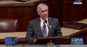 Mother Lode Congressman Tom McClintock speaking on the GOP's tax reform bill on the House floor -12-19-17