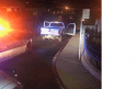 Truck involved in Cole Cranstoun arrest