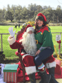 St. Nick and Mrs. Claus at 2017 Santa-Fly-in and Interfaith Coat Drive