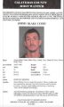 CCSO Most Wanted Posting for Jimmy Blake Terry