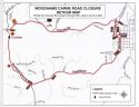 Detour Around Woodhams Carne Road Construction Site