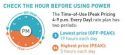 PG&E Time of Use rate plan