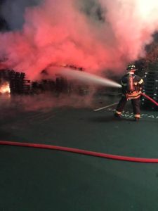 Arson Behind Sonora Walmart