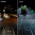 Before and After Example Photos of PGS Streetlight Upgrade Project