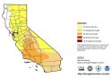 California Drought Monitor Map
