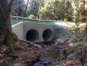 Kewin Mill Road with a new double culvert