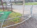Damaged gate