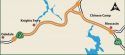Caltrans map of work on HWY 108 and 120