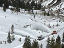 Caltrans seasonal Hwy 108 clearing operations continue towards Sonora Pass April 20 2018