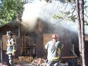 Live fire drill in Mi-Wuk Village