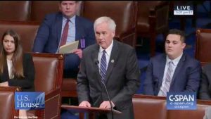 Mother Lode Congressman Tom McClintock speaking on the House floor regarding his bill that would establish a “National Park Medical Services Fund”