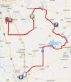 Amgen Tour Of California Stage Five Route