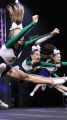 Sierra Xplosion Senior Team in action at National Finals in Las Vegas May 2018
