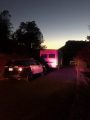 Drug bust scene