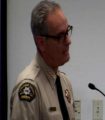 Sheriff Mele at TC Board of Supervisors meeting recognizind his 30years of service
