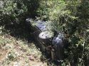 Rollover Crash on Mono Way