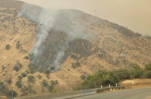 Mopping up the County Fire