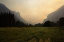 Ferguson Fire Smoke In Yosemite
