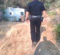 Arrest scene on Stockton Road