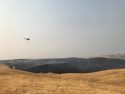 Air unit on South Fire