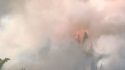 Donnell Fire Buring on the Stanislaus National Forest 8-3-18