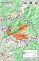 Donnell Fire Map Aug 21 2018