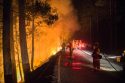 Ferguson Fire Night Ops Along Hwy 41