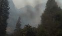 Ferguson Fire Smoke at Yosemite Falls Aug-9-2018