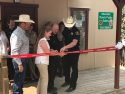 Ribbon cutters of the new Mountain Ranch Public Safety Sub Station Aug 10 2018