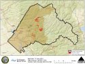 TC Map Showing Some Proposed Treatment Locations June 2018