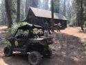 TCSO Deputies making evacuation advisories on the Donnell Fire